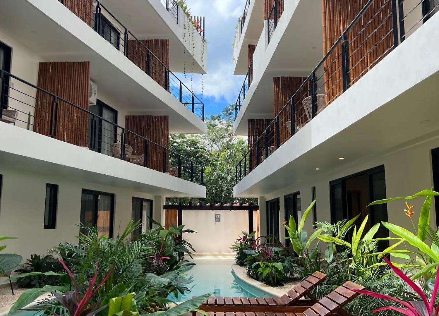 New Studio P/2, Alberca, Balcon Privado Apartment Tulum