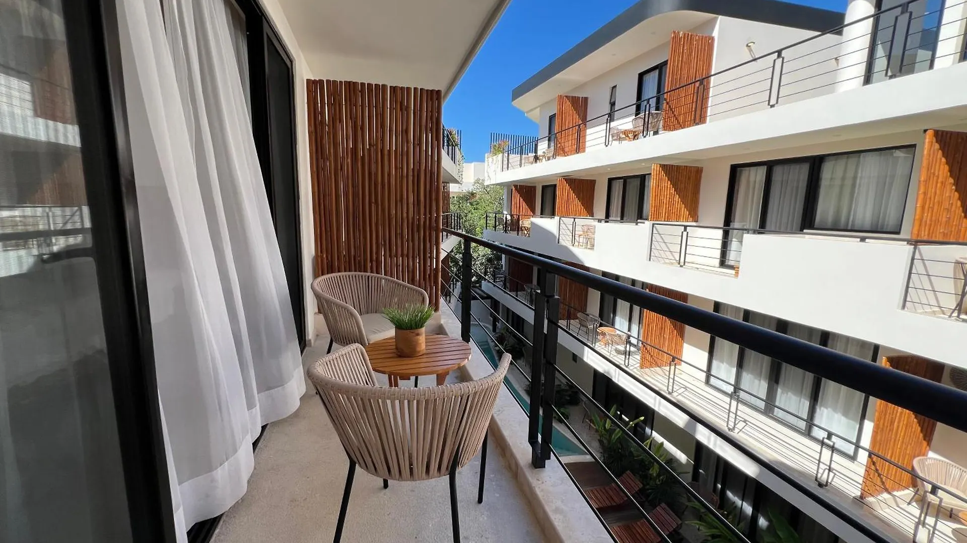 New Studio P/2, Alberca, Balcon Privado Apartment Tulum