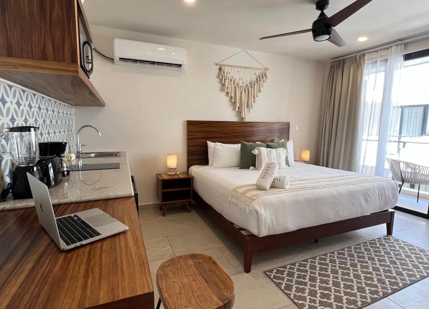 New Studio P/2, Alberca, Balcon Privado Apartment Tulum