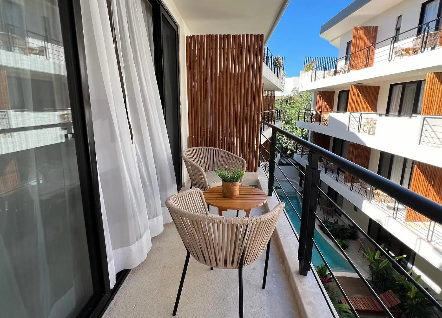 New Studio P/2, Alberca, Balcon Privado Apartment Tulum