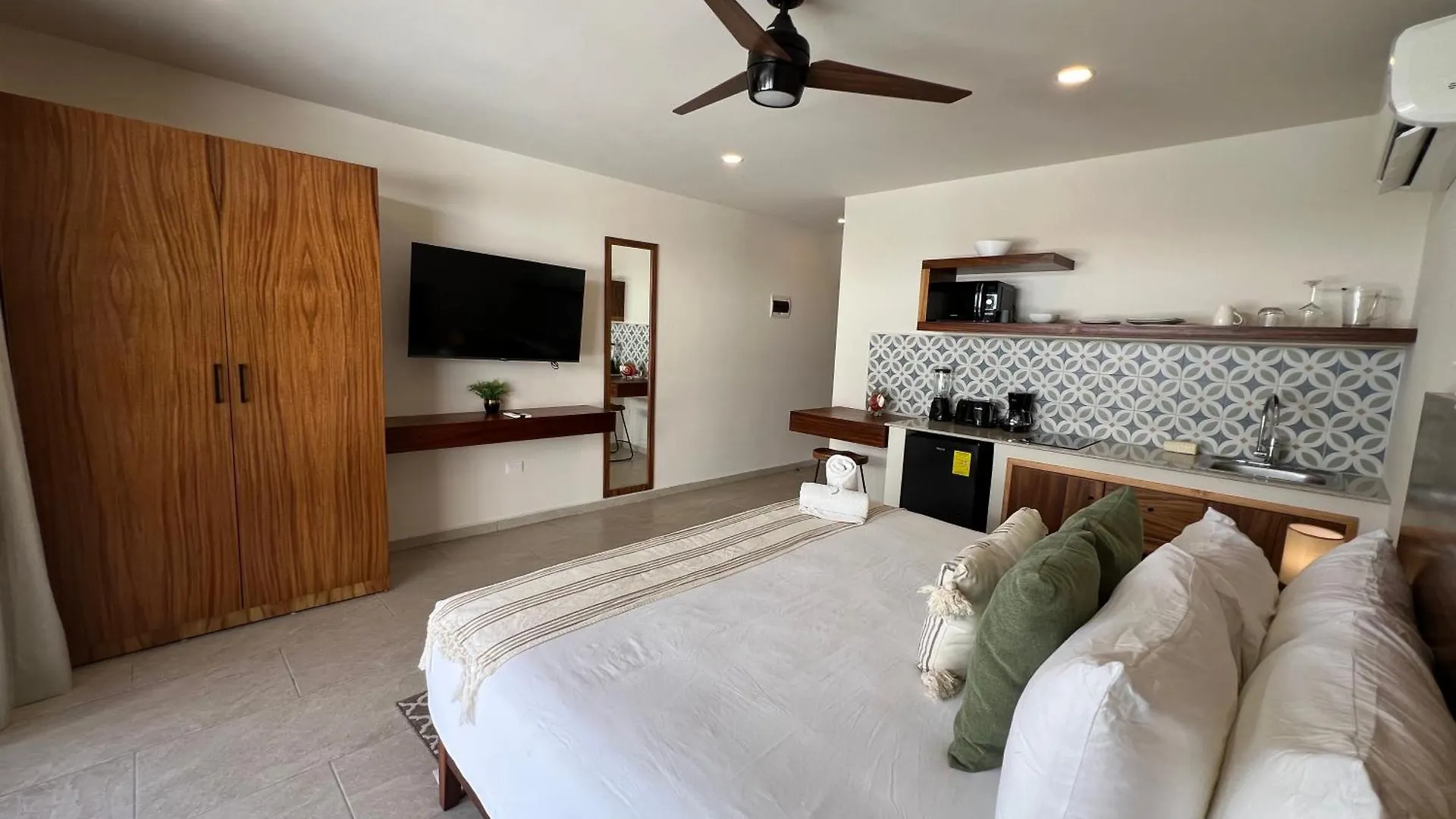 New Studio P/2, Alberca, Balcon Privado Apartment Tulum 0*,