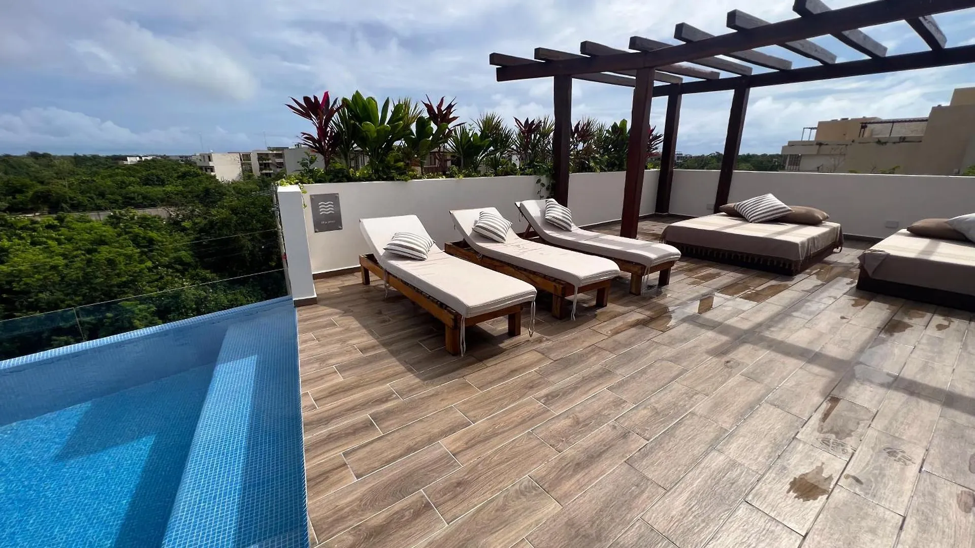 New Studio P/2, Alberca, Balcon Privado Apartment Tulum